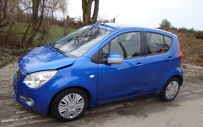 Opel Agila cena 5900 przebieg: 65323, rok produkcji 2010 z Złotów małe 67